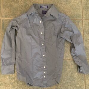 🎀3/$25🎀 Arrow gray dress shirt, size 10.  EUC.